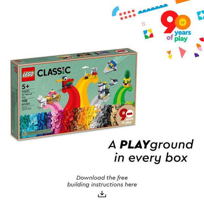 LEGO 90 jaar spelen 11021 Classic LEGO CLASSIC @ 2TTOYS LEGO €. 44.99