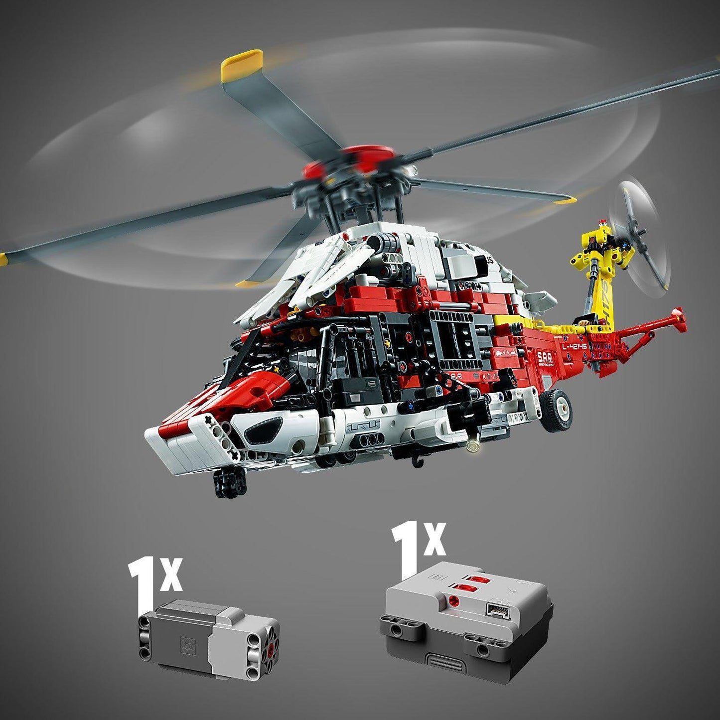 LEGO Airbus H175 Reddings Helicopter 42145 Technic (USED) LEGO TECHNIC @ 2TTOYS | Official LEGO shop😊🥰 LEGO €. 134.99