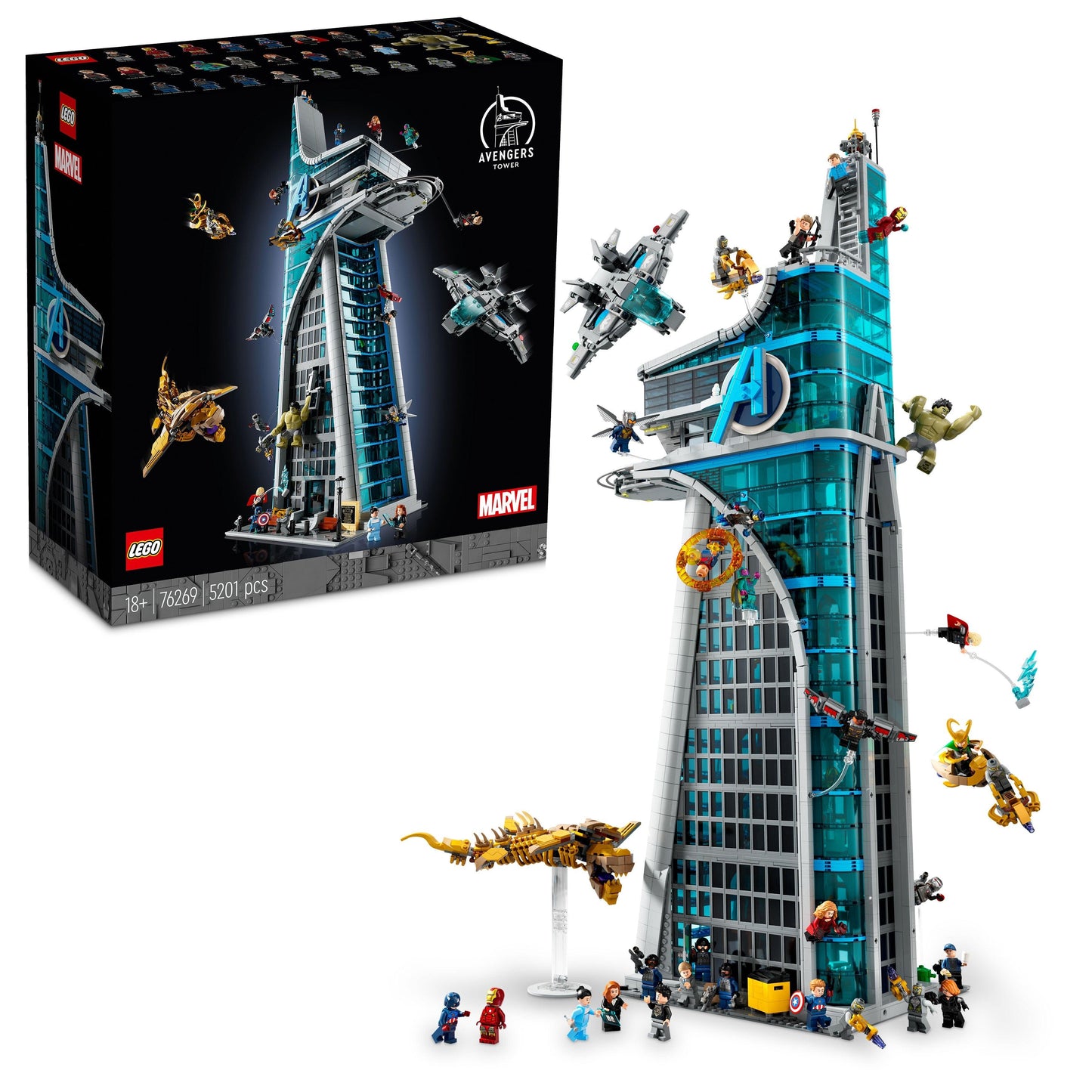 LEGO Avengers toren 76269 Marvel Superheroes LEGO SUPERHEROES @ 2TTOYS | Official LEGO shop😊🥰 LEGO €. 474.99