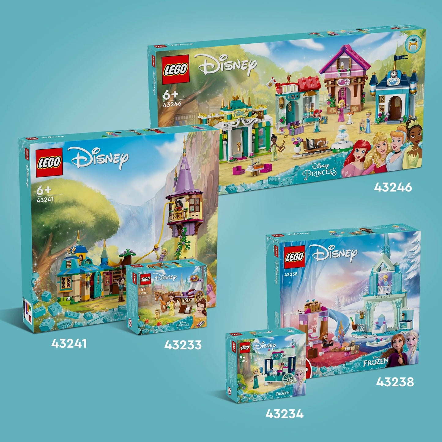 LEGO Belle's Storytime Horse Carriage 43233 Disney LEGO DISNEY @ 2TTOYS | Official LEGO shop😊🥰 LEGO €. 15.99