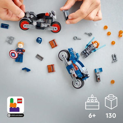 LEGO Black Widow & Captain America motoren 76260 Marvel Superheroes LEGO SUPERHEROES @ 2TTOYS LEGO €. 13.48