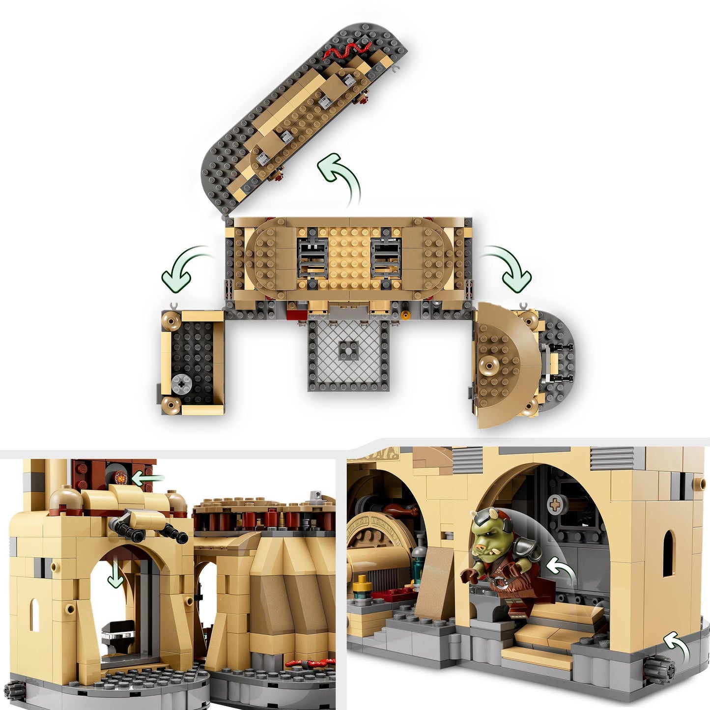 LEGO Boba Fetts troonzaal 75326 StarWars LEGO STARWARS @ 2TTOYS LEGO €. 99.99