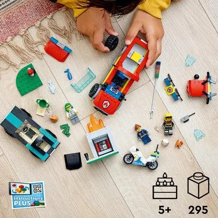 LEGO Brandweer & Politie achtervolging 60319 City LEGO CITY BRANDWEER @ 2TTOYS | Official LEGO shop😊🥰 LEGO €. 25.48