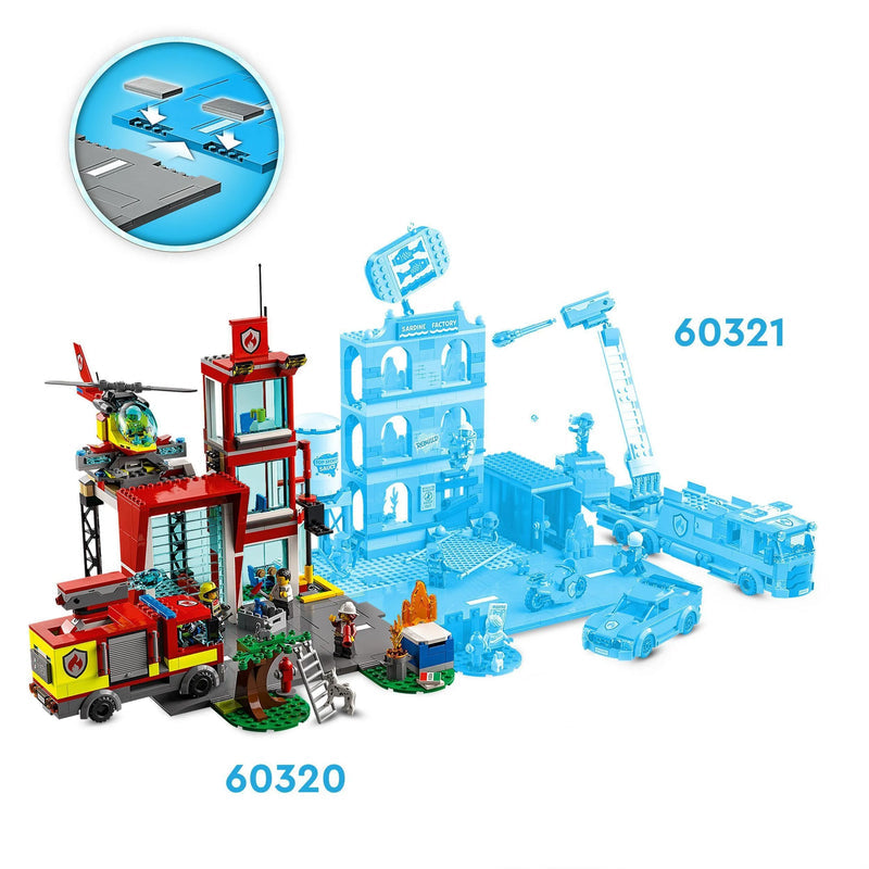 LEGO Brandweer kazerne 60320 City LEGO CITY BRANDWEER @ 2TTOYS | Official LEGO shop😊🥰 LEGO €. 42.99