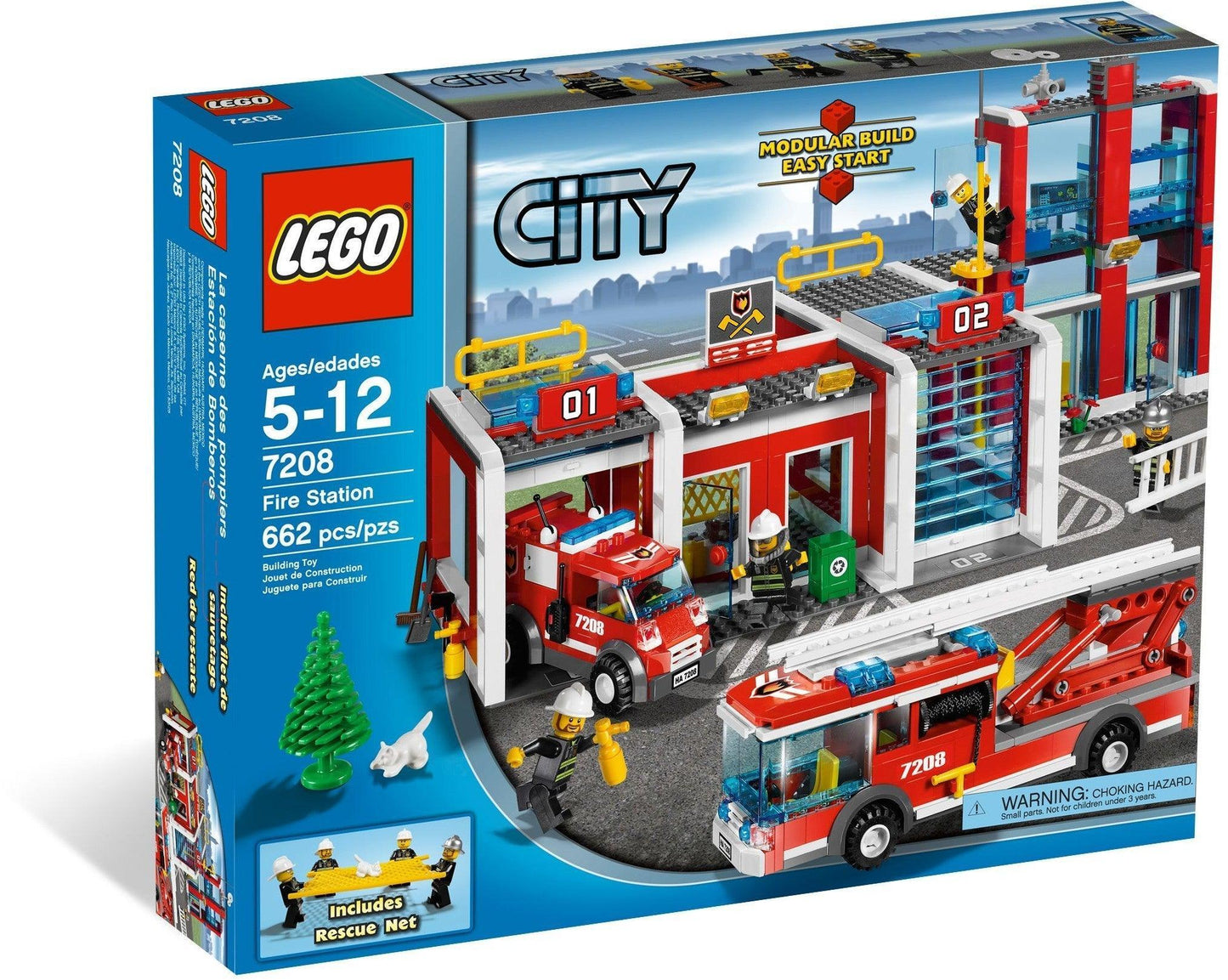 LEGO Brandweer Kazerne 7208 City LEGO CREATOR @ 2TTOYS LEGO €. 69.99