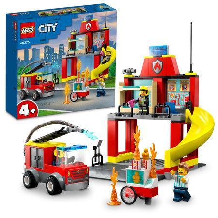 LEGO Brandweerkazerne en brandweerwagen 60375 City LEGO CITY @ 2TTOYS LEGO €. 29.48