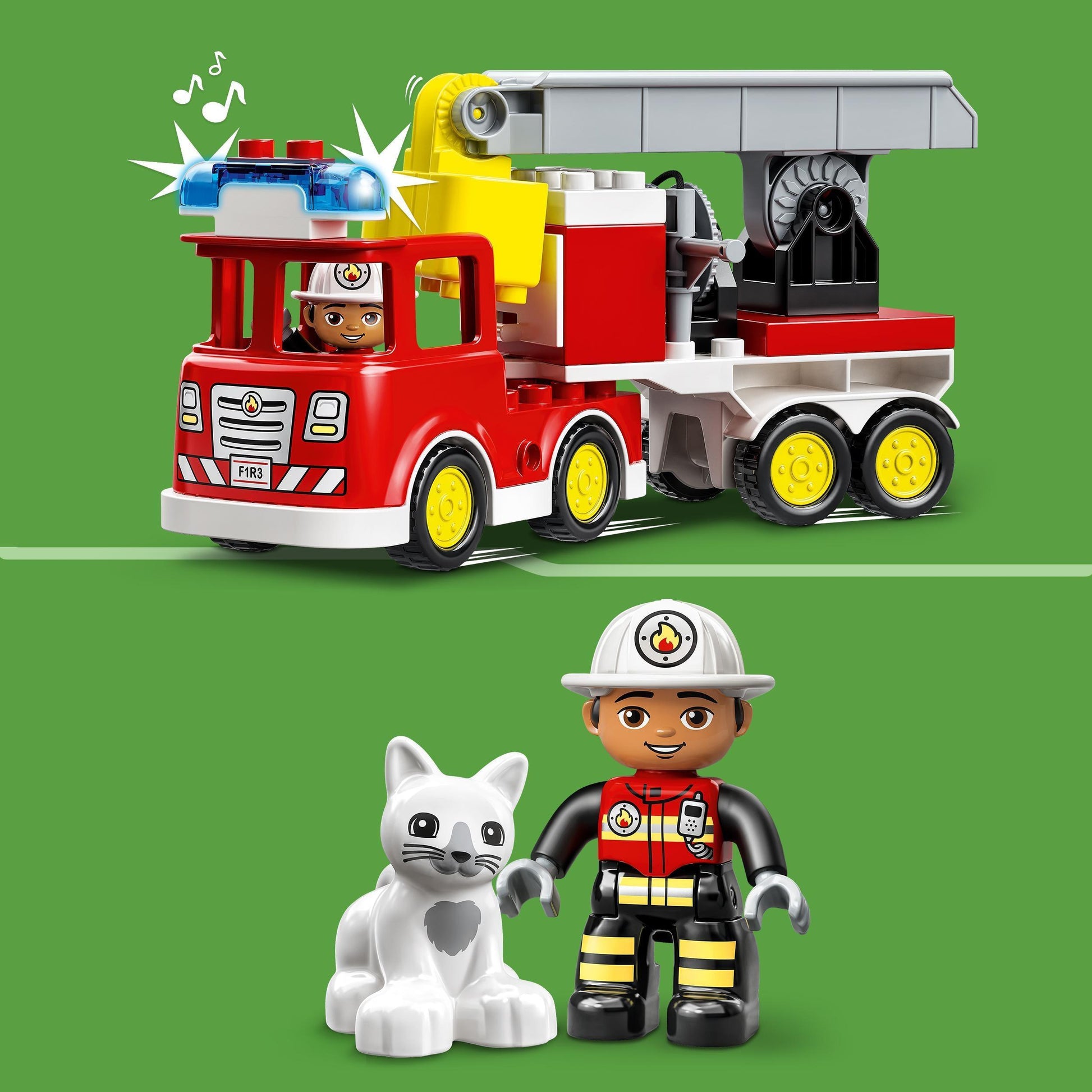 LEGO Brandweerwagen 10969 DUPLO LEGU DUPLO @ 2TTOYS LEGO €. 25.49
