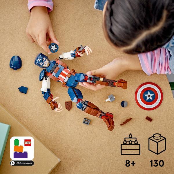 LEGO Captain America bouwfiguur 76258 Marvel Superheroes LEGO SUPERHEROES @ 2TTOYS | Official LEGO shop😊🥰 LEGO €. 37.99