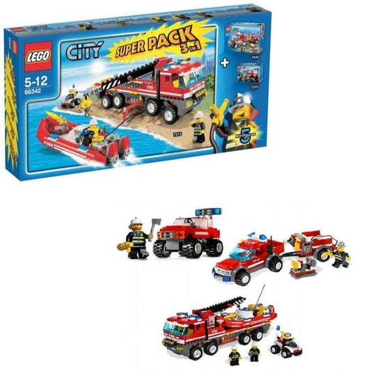 LEGO City Super Pack 3 in 1 66342 City LEGO CITY @ 2TTOYS LEGO €. 59.99