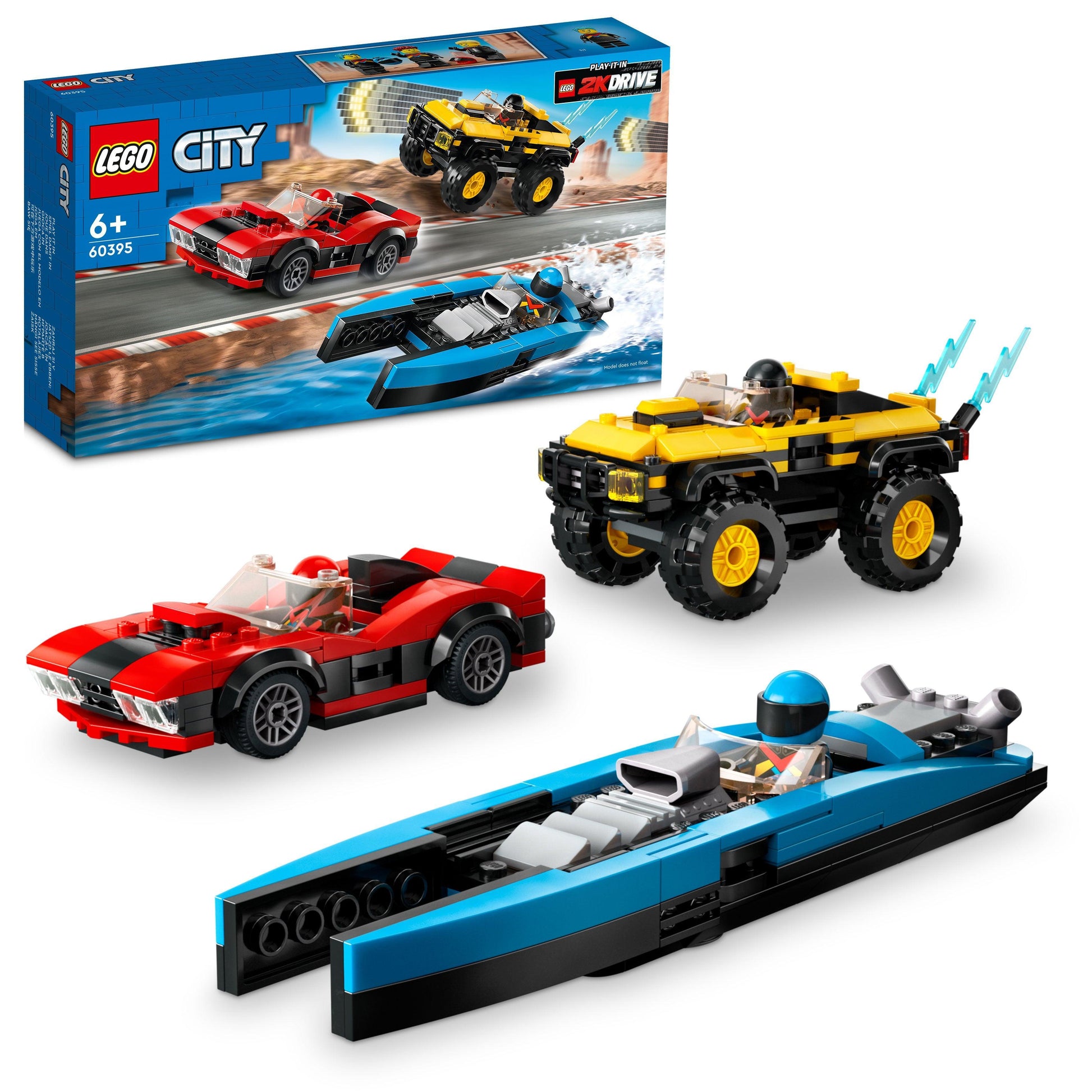 LEGO Combo-racepakket 60395 City LEGO CITY @ 2TTOYS | Official LEGO shop😊🥰 LEGO €. 29.99