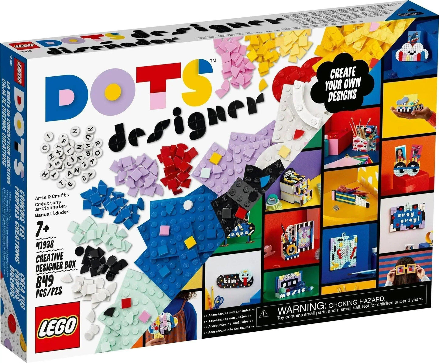 LEGO Creatieve ontwerpdoos 41938 DOTS LEGO DOTS @ 2TTOYS LEGO €. 39.99