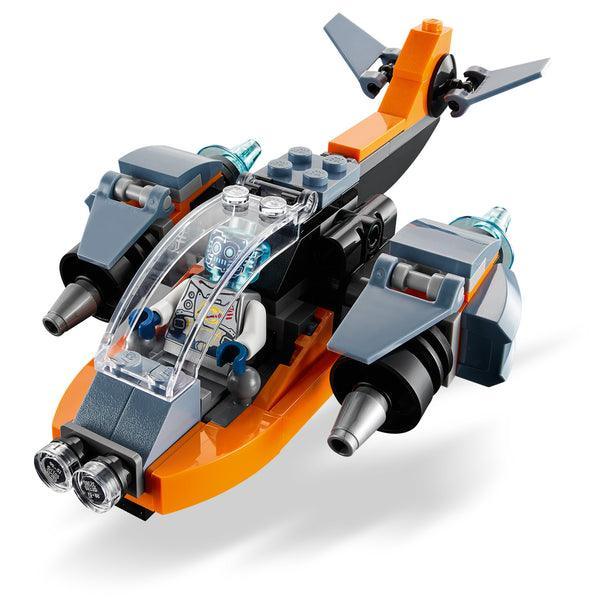 LEGO Cyber drone 31111 Creator 3-in-1 LEGO CREATOR @ 2TTOYS | Official LEGO shop😊🥰 LEGO €. 8.48