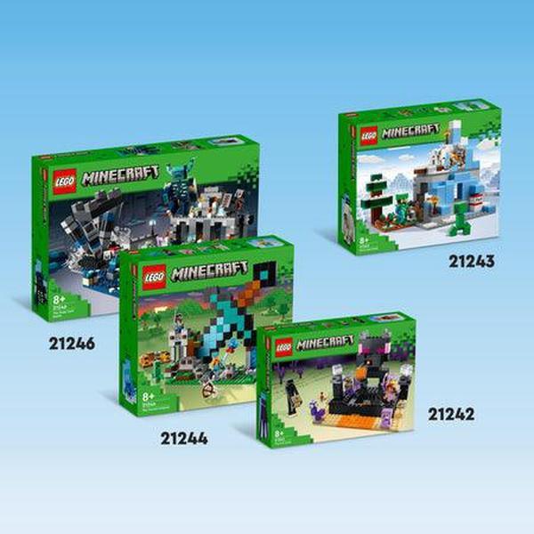 LEGO De ijsbergtoppen 21243 Minecraft LEGO MINECRAFT @ 2TTOYS | Official LEGO shop😊🥰 LEGO €. 29.49