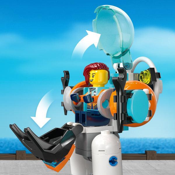 LEGO Duikboot voor diepzeeonderzoek 60379 City LEGO CITY @ 2TTOYS | Official LEGO shop😊🥰 LEGO €. 88.98