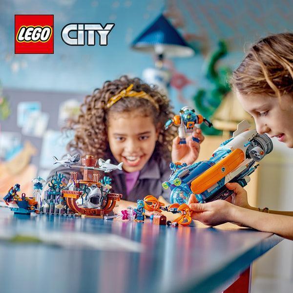 LEGO Duikboot voor diepzeeonderzoek 60379 City LEGO CITY @ 2TTOYS | Official LEGO shop😊🥰 LEGO €. 88.98