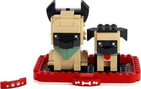 LEGO Duitse Herder van LEGO 40440 Brickheadz LEGO BRICKHEADZ @ 2TTOYS LEGO €. 17.49