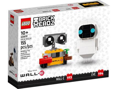 LEGO EVE & WALL•E 40619 Brickheadz LEGO BRICKHEADZ @ 2TTOYS | Official LEGO shop😊🥰 LEGO €. 17.49