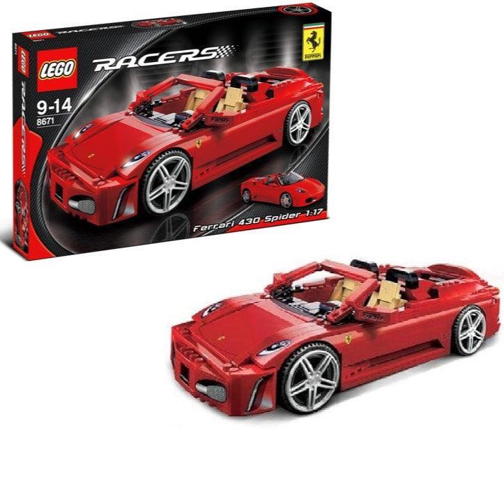 LEGO Ferrari 430 Spider 1:17 8671 Racers LEGO Racers @ 2TTOYS LEGO €. 139.99