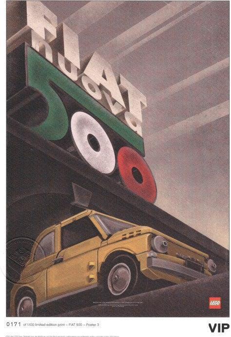 LEGO Fiat Art Print 3 - Nuova Italia 5006305 Gear LEGO Gear @ 2TTOYS LEGO €. 9.99