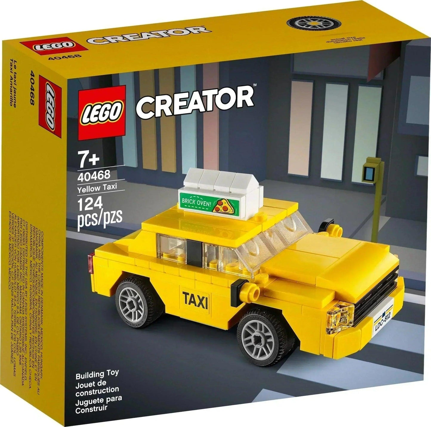 LEGO Gele taxi 40468 Creator LEGO CREATOR @ 2TTOYS | Official LEGO shop😊🥰 LEGO €. 12.49