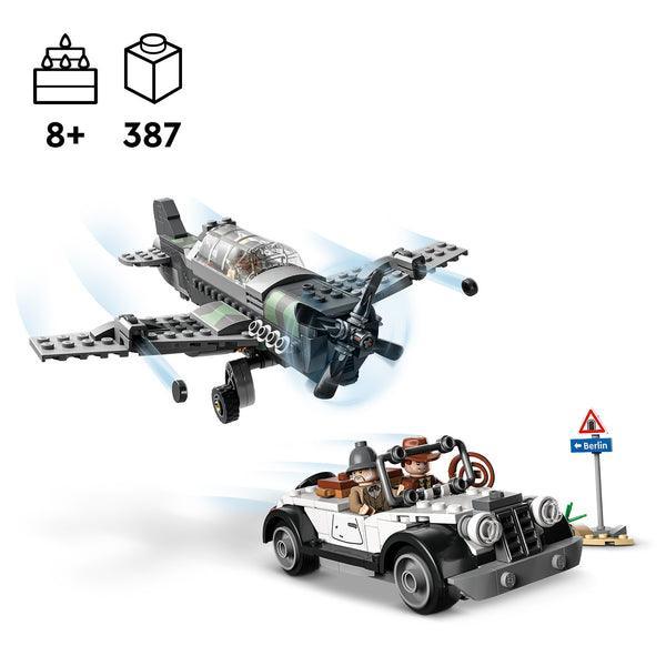 LEGO Gevechtsvliegtuig achtervolging 77012 Idiana Jones LEGO INDIANA JONES @ 2TTOYS LEGO €. 29.49