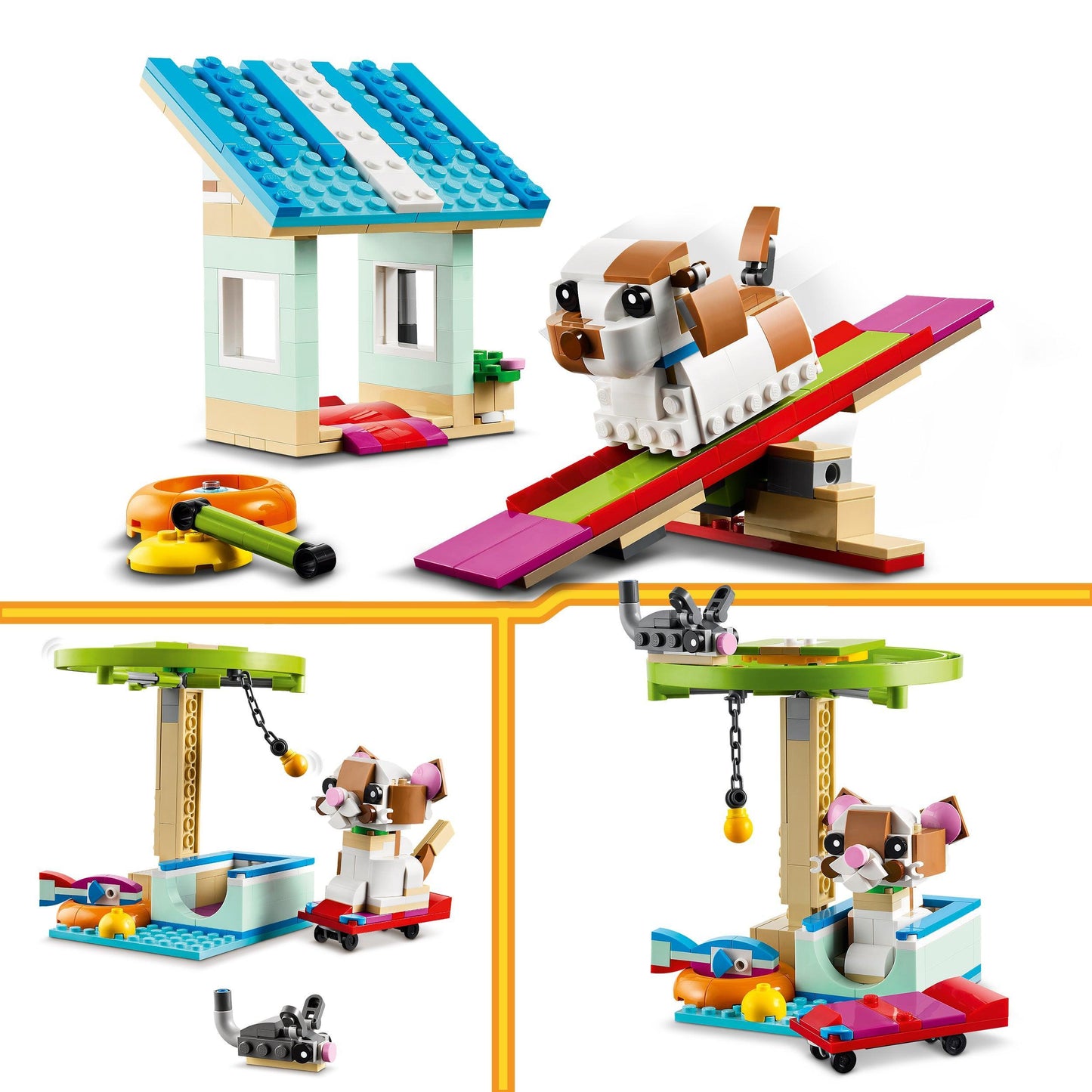 LEGO Hamsterwiel 31155 Creator LEGO CREATOR 3 IN 1 @ 2TTOYS | Official LEGO shop😊🥰 LEGO €. 29.99