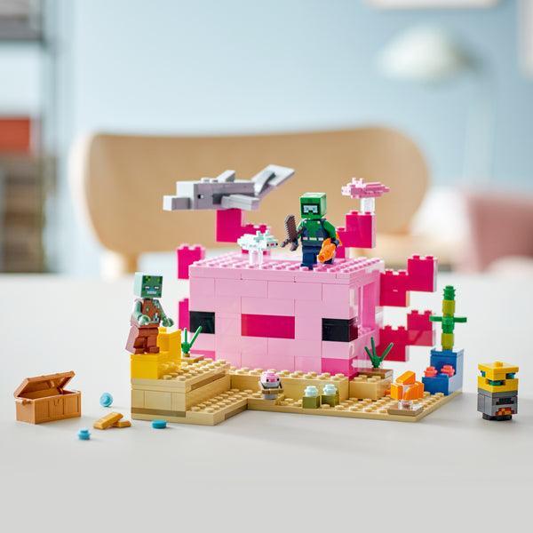 LEGO Het axolotlhuis 21247 Minecraft LEGO MINECRAFT @ 2TTOYS | Official LEGO shop😊🥰 LEGO €. 22.48