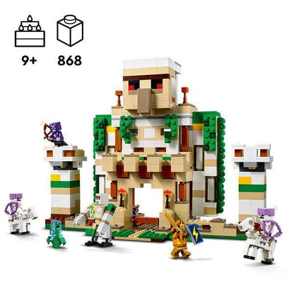 LEGO Het ijzergolemfort 21250 Minecraft LEGO MINECRAFT @ 2TTOYS | Official LEGO shop😊🥰 LEGO €. 88.99