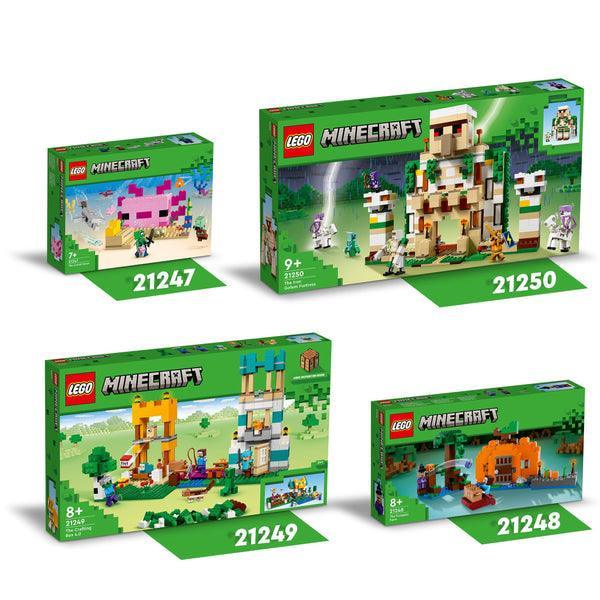 LEGO Het ijzergolemfort 21250 Minecraft LEGO MINECRAFT @ 2TTOYS | Official LEGO shop😊🥰 LEGO €. 88.99