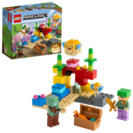 LEGO Het Koraalrif 21164 Minecraft LEGO MINECRAFT @ 2TTOYS LEGO €. 6.48