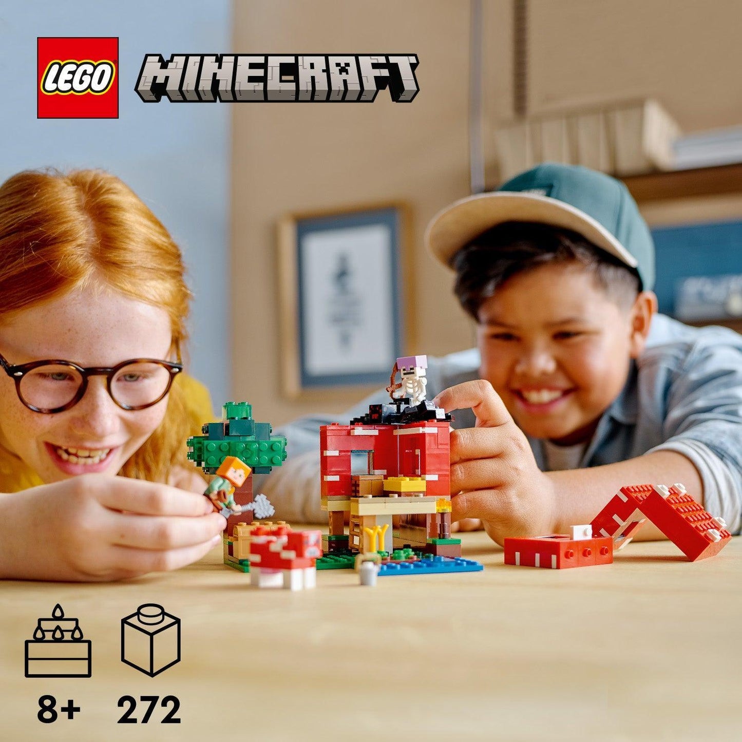 LEGO Het Paddenstoelenhuis 21179 Minecraft LEGO MINECRAFT @ 2TTOYS | Official LEGO shop😊🥰 LEGO €. 16.49