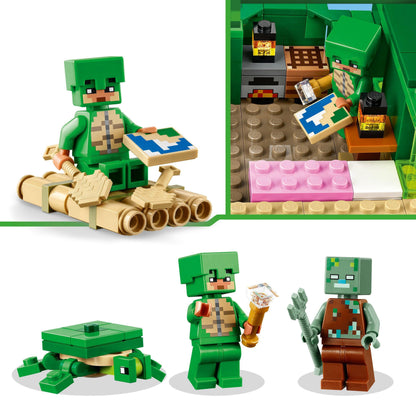 LEGO Het schildpadden strand huis 21254 Minecraft LEGO CLASSIC @ 2TTOYS LEGO €. 22.98