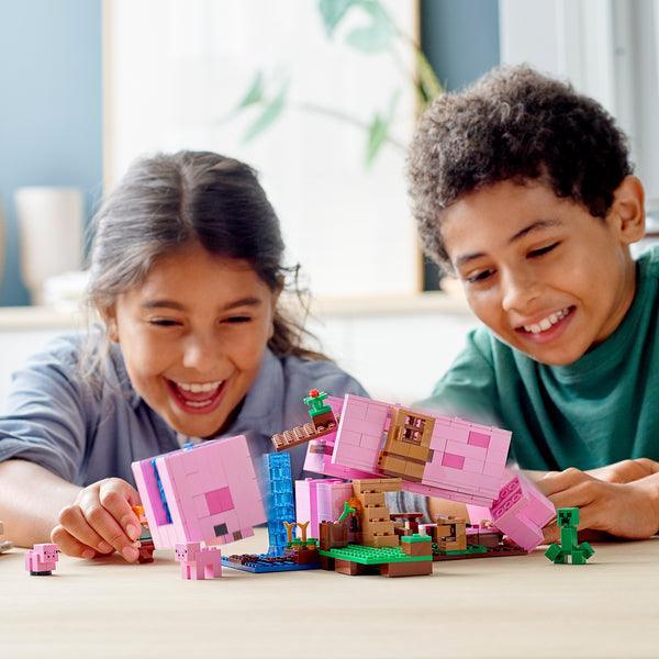 LEGO Het Varkenshuis 21170 Minecraft LEGO MINECRAFT @ 2TTOYS | Official LEGO shop😊🥰 LEGO €. 54.99