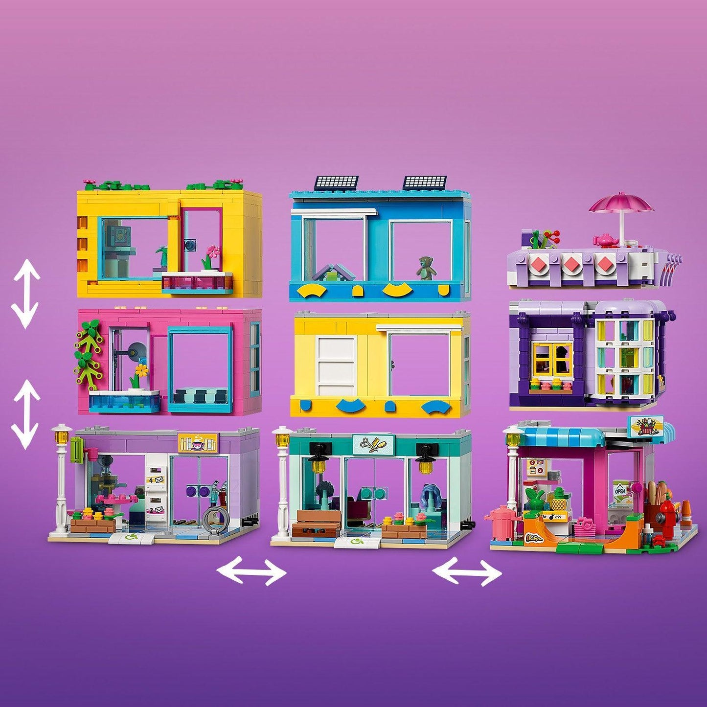 LEGO Hoofdstraat gebouw 41704 Friends LEGO FRIENDS @ 2TTOYS LEGO €. 134.49