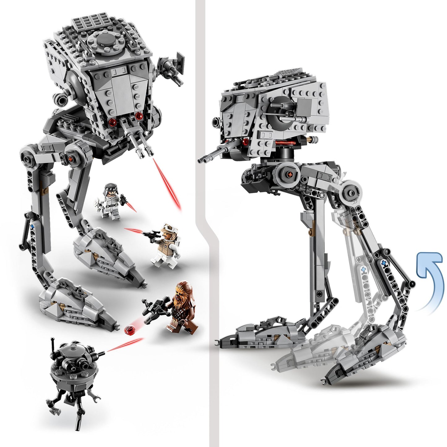 LEGO Hoth AT-ST 75322 StarWars LEGO STARWARS @ 2TTOYS LEGO €. 59.99