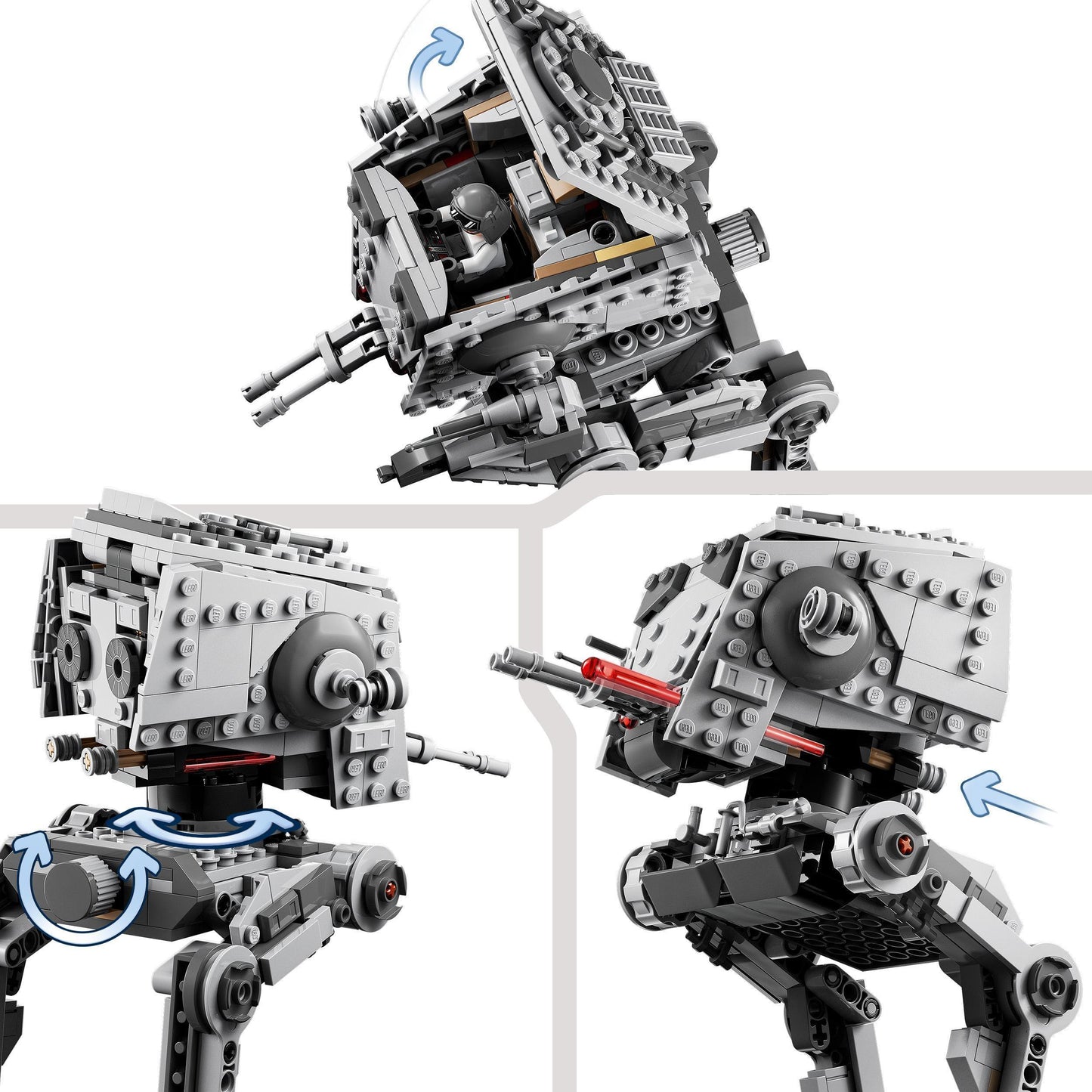 LEGO Hoth AT-ST 75322 StarWars LEGO STARWARS @ 2TTOYS LEGO €. 59.99