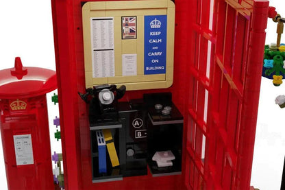 LEGO Ideas Red London Telephone Box @ 2TTOYS 2TTOYS €. 0.00