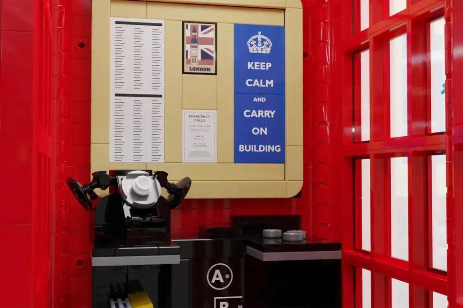 LEGO Ideas Red London Telephone Box @ 2TTOYS 2TTOYS €. 0.00