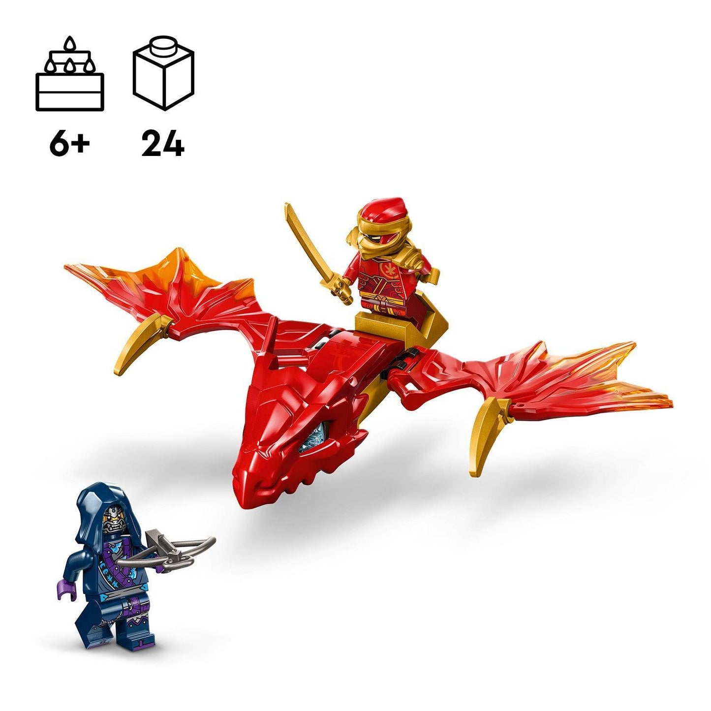 LEGO Kai's Drakenzweefvliegtuig 71801 Ninjago LEGO Ninjago @ 2TTOYS LEGO €. 8.49