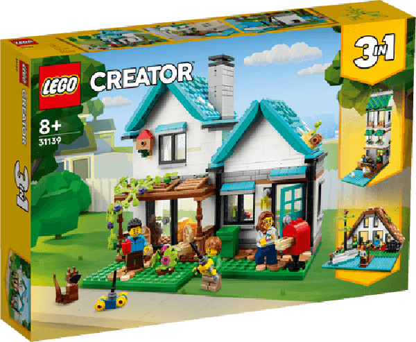 LEGO Knus huis 31139 Creator 3 in 1 LEGO CREATOR @ 2TTOYS LEGO €. 49.99