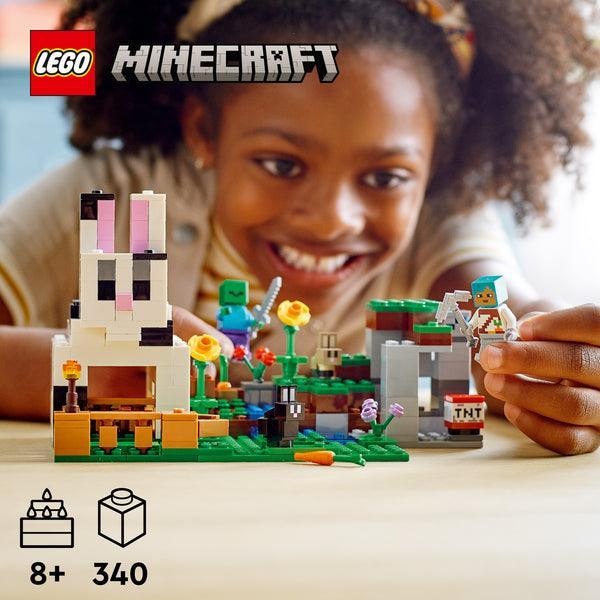 LEGO Konijnenhoeve Minecraft 21181 Minecraft LEGO MINECRAFT @ 2TTOYS LEGO €. 29.49