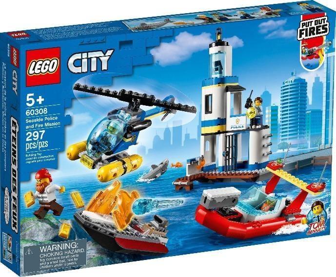 LEGO Kustwacht politie en brandmissie 60308 City LEGO CITY KUSTWACHT @ 2TTOYS LEGO €. 29.99