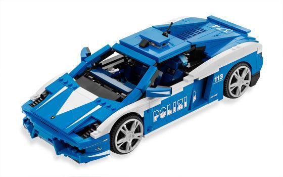 LEGO Lamborghini Polizia 8214 Racers LEGO Racers @ 2TTOYS LEGO €. 49.99