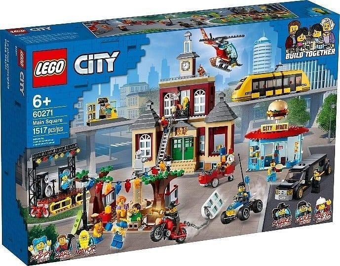 LEGO Marktplein met stadhuis, diner, tramstation 60271 City LEGO CITY VILLE @ 2TTOYS LEGO €. 179.99