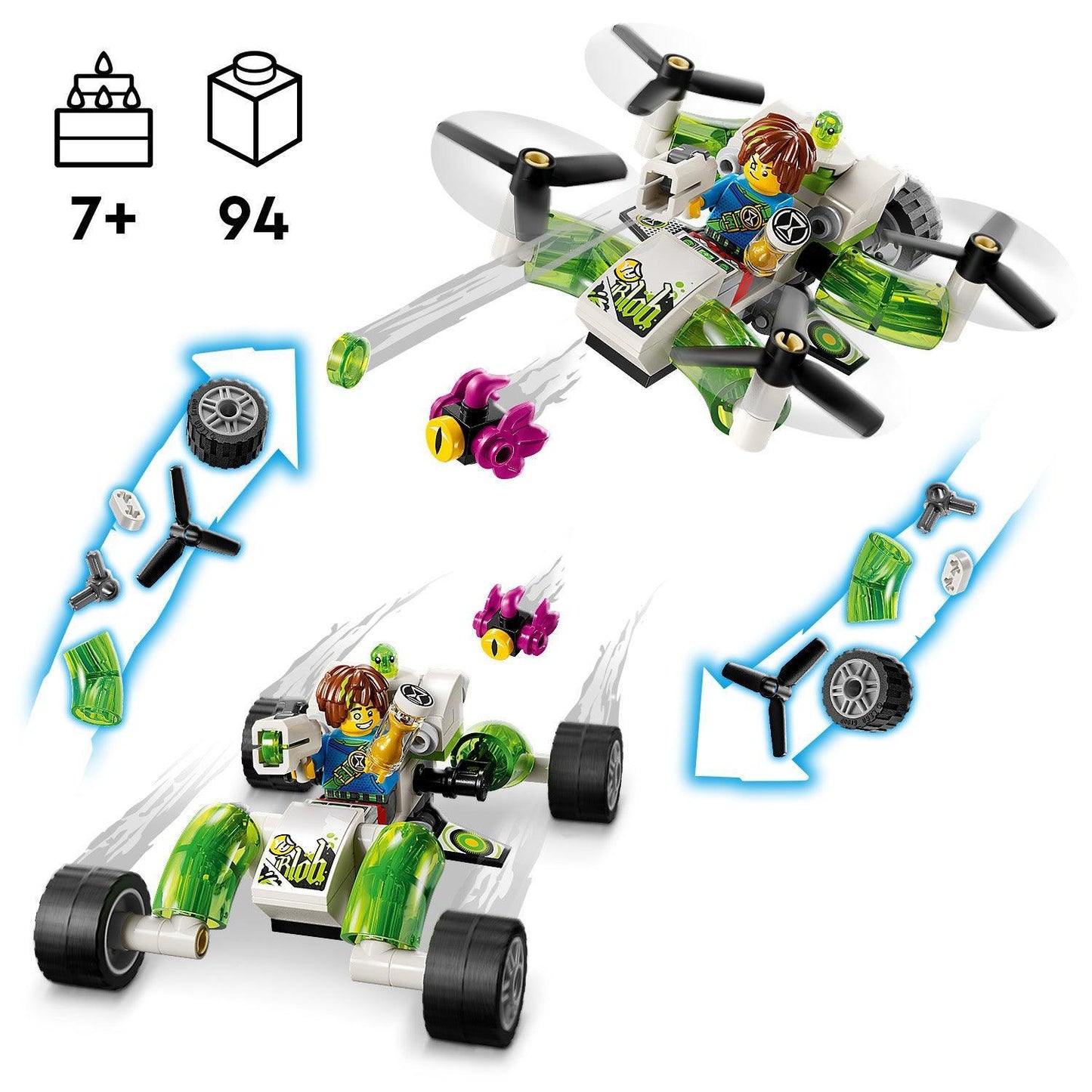 LEGO Mateo's Off-Road Car 71471 Dreamzzz LEGO DREAMZzz @ 2TTOYS | Official LEGO shop😊🥰 LEGO €. 8.49