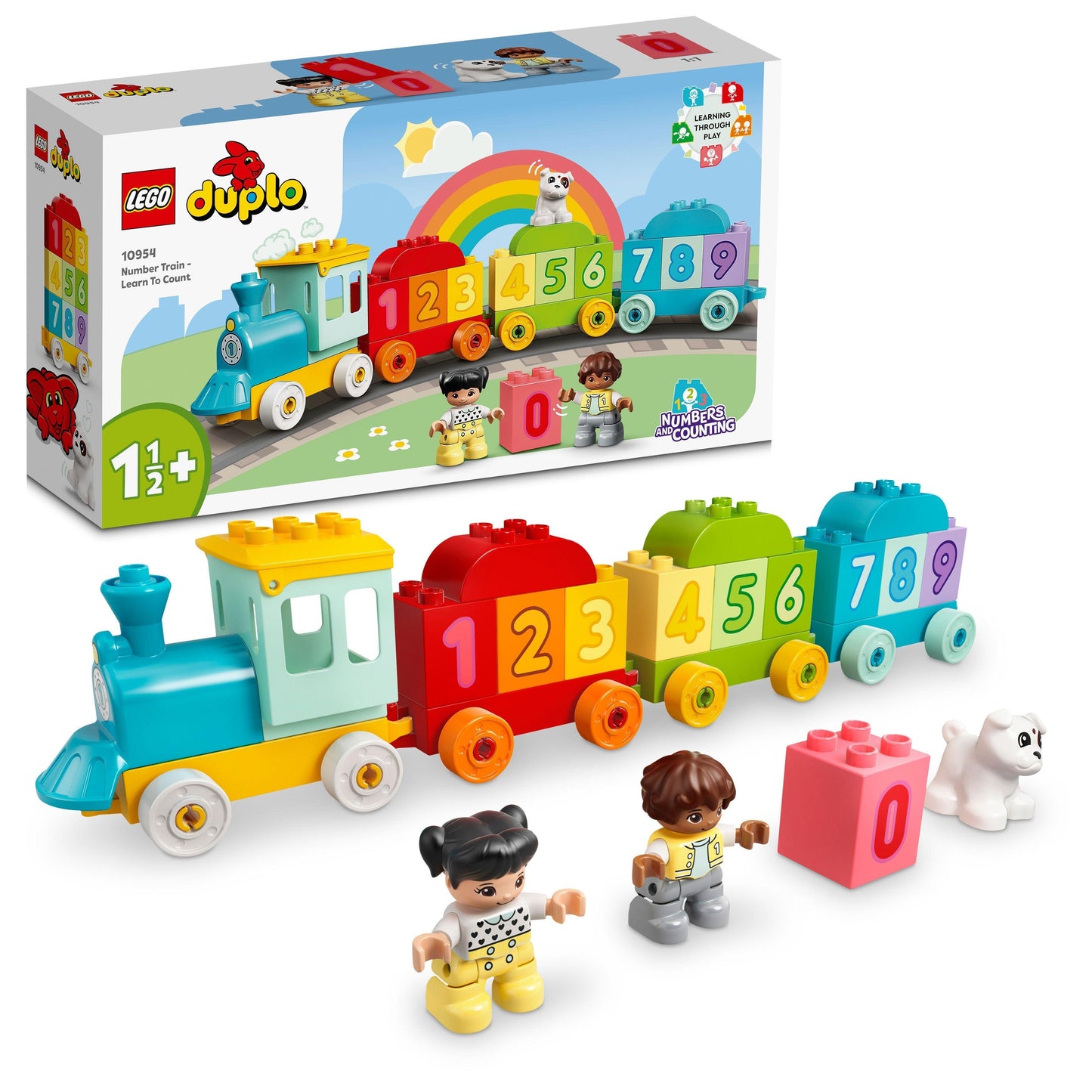 LEGO Mijn eerste trein Getallentrein - Leren tellen 10954 DUPLO LEGO DUPLO @ 2TTOYS LEGO €. 16.98