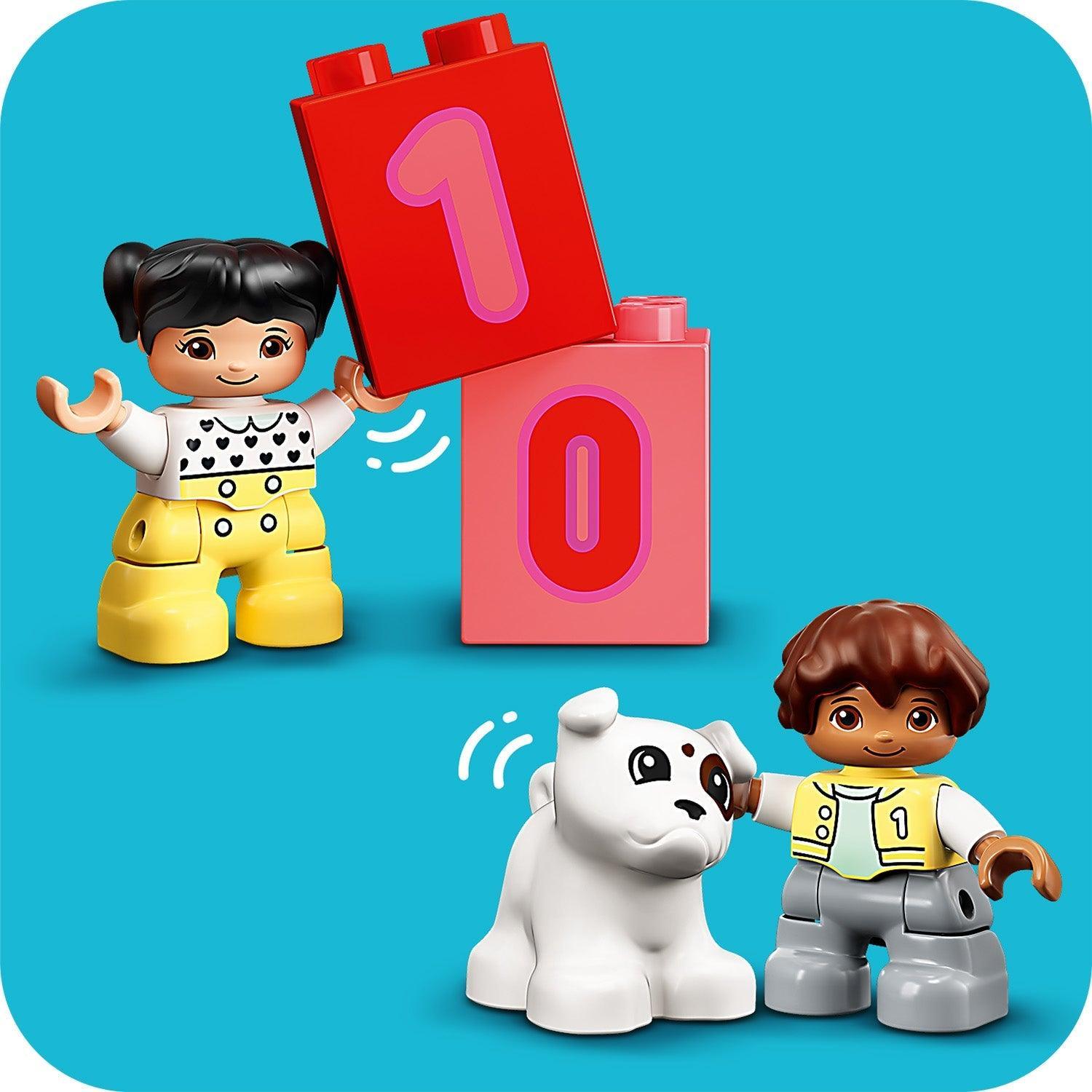 LEGO Mijn eerste trein Getallentrein - Leren tellen 10954 DUPLO LEGO DUPLO @ 2TTOYS LEGO €. 16.98