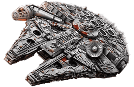 LEGO Millennium Falcon 75192 StarWars (€. 25,00 per week + €. 50,00 borg) LEGO STARWARS @ 2TTOYS LEGO €. 25.00