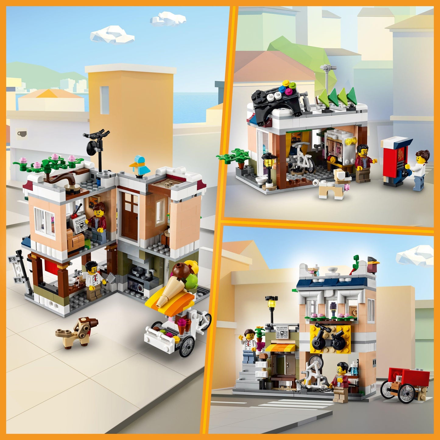 LEGO Noedel winkel in de stad 31131 Creator LEGO CITY VILLE @ 2TTOYS LEGO €. 54.99