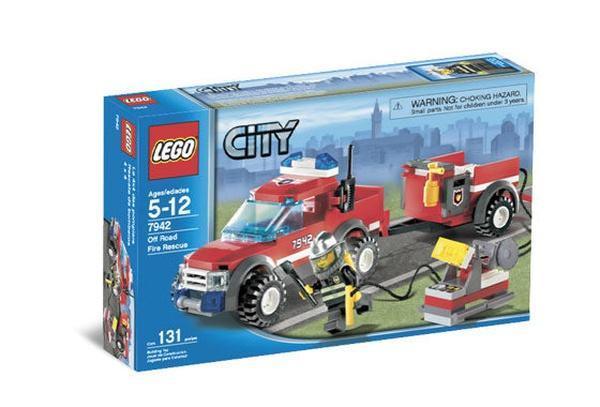 LEGO Off-road brandweer wagen 7942 City LEGO CITY @ 2TTOYS LEGO €. 12.49